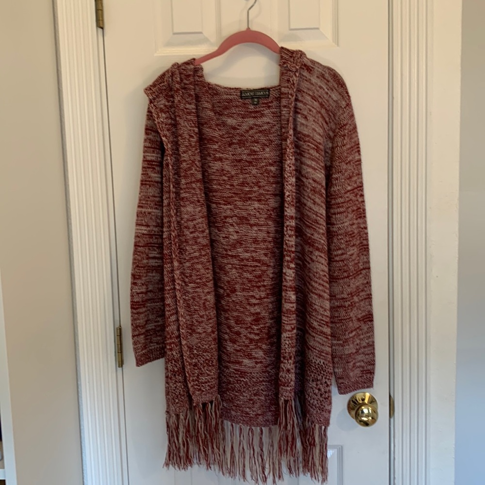 Almost Famous Long Sleeve Hooded Cardigan